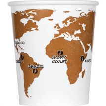 Gobelet En Carton World Map - 29 Cl