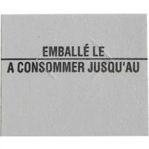 Rouleau De 1750 Étiquettes Pré-imprimées - Lot De 8