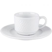 Lot de 12 - Sous Tasse À Thé Panama - Ø 155 Cm