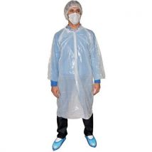 Matfer - Kit de protection visiteur blanc - 100 pièces - Polyéthylène - EPI
