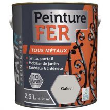 Peinture Fer Taux Métaux Ecolabel Aquarel - 25l Galet