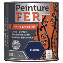 Peinture Fer Taux Métaux Ecolabel Aquarel - 05l Marine