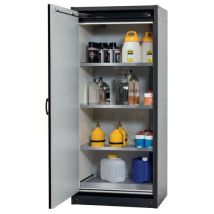 Asecos - Armoire de sécurité Q-CLASSIC-30 Jaune - 1947x864x620mm - 3 étagères 1 caillebotis - Résistance au feu 30 min - Stockage produits dangereux