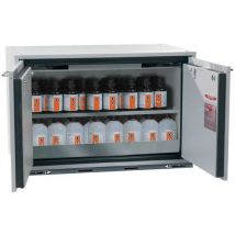 Armoire De Sécurité Sous Paillasse 2 Tiroirs Gris Bac Acier