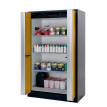 Asecos - Armoire de sécurité Q-PHOENIX-90 - 1968mm Hauteur - Acier Blanc - 90 min Résistance au feu - Stockage produits dangereux