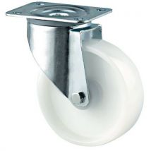Roulette Pivotante À Platine Force : 350 Diamètre 160 Mm