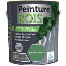 Peinture Bois Ecolabel Batir - 25l Vert Provence