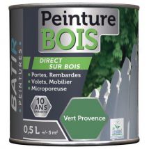 Peinture Bois Ecolabel Batir - 05l Vert Provence
