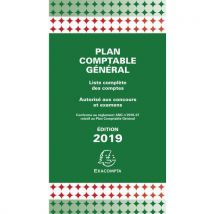 Plan Comptable Général Avec Couverture Plastique 175x9 Cm