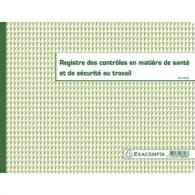 Registre Des Contrôles De Santé Et De Sécurité Au Travail