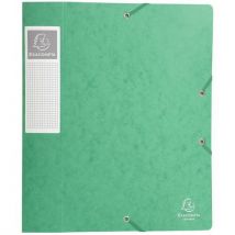 Bte De Class. Cartobox Dos 60mm Cte Lustrée A4 Vert