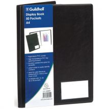 Protège-documents Premium Pvc Goldline 100 Vues - A4 Noir