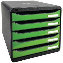 Big-box+ Glossy Noir/vert Pomme Glossy