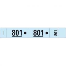 Carnet de 50 tickets vestiaires numérotés de 3 volets