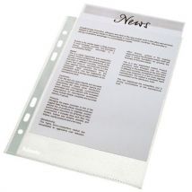 Pochette Perforée Esselte A5 Polypropylène Grainé 43μ