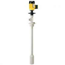 Lutz - Pompe vide-conteneurs B50 PP - 1100mm inox monophasé - 12000 L/h - 550W - Idéale pour liquides visqueux