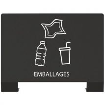 Plaque Info Pour Borne Tri Alitri - Emballages Manganèse