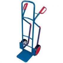 Diable En Tube Acier Avec Roues Caoutchouc - Capacité 250 Kg