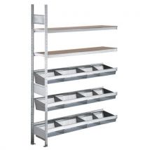 Kit Suivant Easy-fix À Paniers + Tab Bois 2000x1500x400