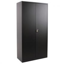 Armoire Pb 180x92x42 4 Tablettes Noir