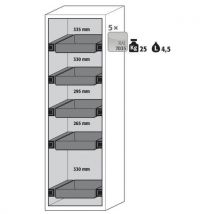 Armoire Sécurité S-phoenix Vol.2-90 S90.196.060.fdac Jaune