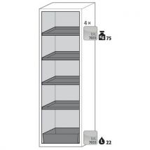 Armoire Sécurité S-phoenix Vol.2-90 S90.196.060.fdacr Blanc