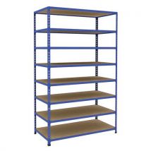 Rayonnage D'archives Rapid 2 1980x1220x610 8 Tab Bleu