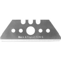 Mure et Peyrot - Lames de rechange Aubin - Acier 54mm - Segmentées - Cutter et couteau de sécurité