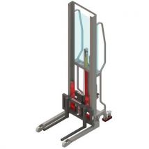 Gerbeur Manuel Avec Fourches Coulissantes Levfix300