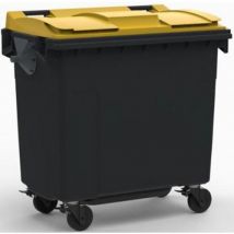 Container 770lcouvercle Jaune Prises Frontale /laterale