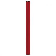 Potelet Province Ø 76 Mm Inox Brossé - Zinc Rouge Foncé 3004