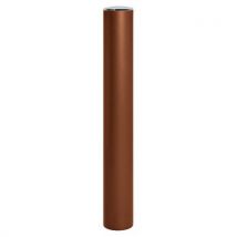 Borne Anti-bélier Ø 16 Cm Couvercle Inox Zinc Aspect Corten