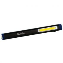Manutan Expert - Lampe Torche Stylo LED Rechargeable 300lm Aluminium - 50m Portée - IP44 - Blanc Froid
