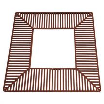 Grille D'arbre Silaos 1 X 1 M - Aspect Corten