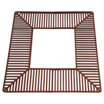 Grille D'arbre Silaos 1.3 X 1.3 M - Aspect Corten
