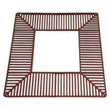 Grille D'arbre Silaos 1.5 X 1.5 M - Aspect Corten