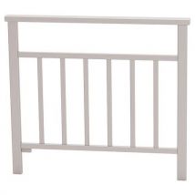 Barrière Venise 1 M Structure Barreaux - Zinc Gris 7044