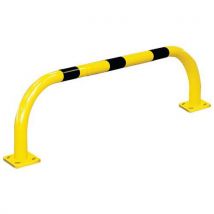 Arceau Bas De Protection 1 M Jaune Avec Bandes Noires