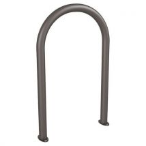 Support Vélos Trombone Tube Ø 60 Platines Galva Gris Procity