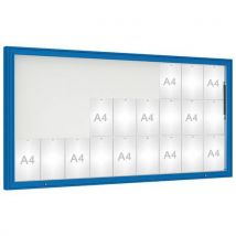 Vitrine D'affichage 1000 - 100x201 - Bleu 5010