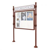 Panneau Province Double Face 80x120cm Titre Boule Asp Corten