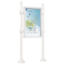 Panneau Province Double Face 120x80 Cm Boule Blanc 9010
