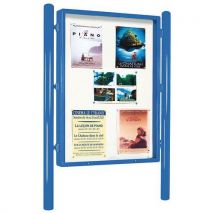 Panneau Carrefour Double Face 170x125.5 Cm Bleu 5010