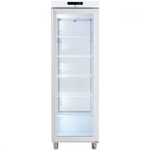 Armoire Positive Blanche Vitrée 359 L-eberhardt Pro