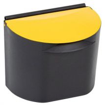 Corbeille Tribu Avec Couvercle Jaune - 5l - Manade