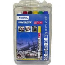 Kit 6 Marqueurs À Peinture Liquide Markal Sl100