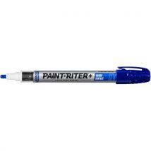 Markal - Marqueur peinture Paint-Riter+ XT - Bleu - Surfaces Rugueuses - Pointe Ronde 3mm