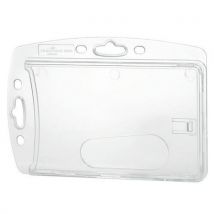 Durable - 10 Porte-carte d’accès en acrylique simple face, lot de 10 pcs - résistant