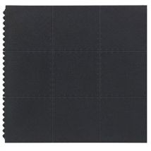 Tapis Yoga Solid 91 X 91 Cm Noir