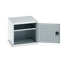 Bloc-tiroirs pour établi Cubio - Porte en gris clair - Bott